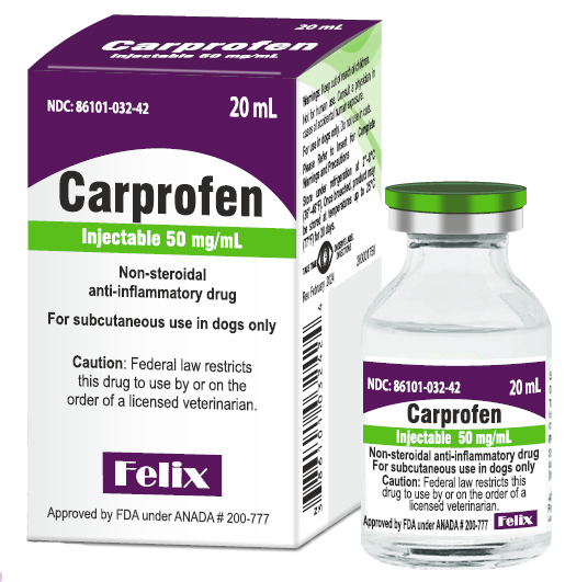 Carprofen Injectable 50 mg/mL
